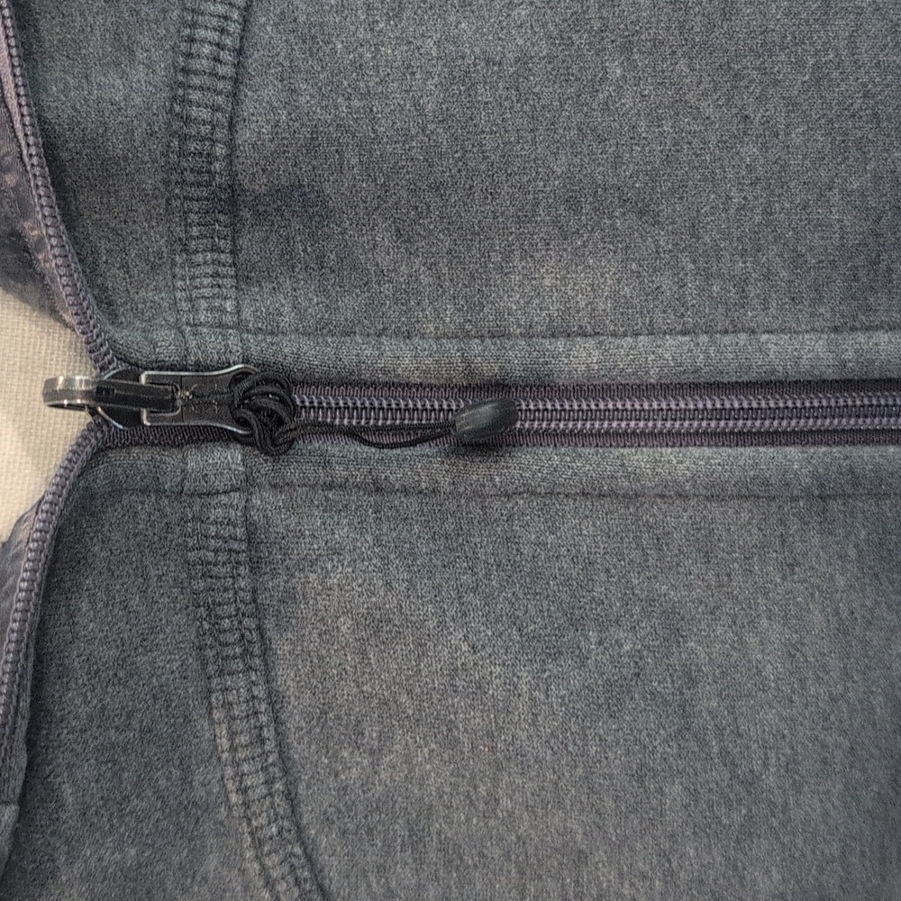 Lululemon Vintage Grey With Inner floral Pattern Scuba Hoodie - Picture 2 of 10